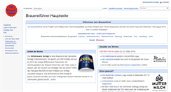 Desktop Screenshot of brauereifuehrer.com