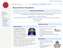 Tablet Screenshot of brauereifuehrer.com